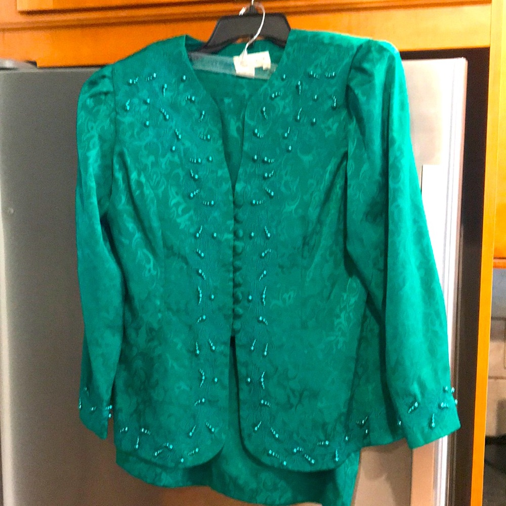 Dressy Womens Blazer  And Skirt